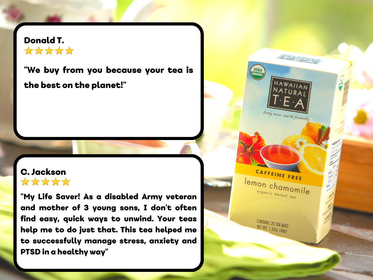 Lemon Chamomile | Caffeine-Free